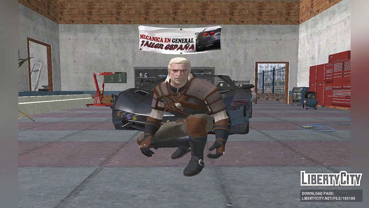 Geralt dari Rivia (Fortnite) / GTA San Andreas