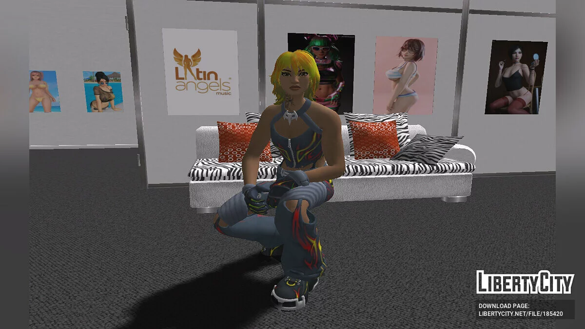 Hana з Fortnite / GTA San Andreas