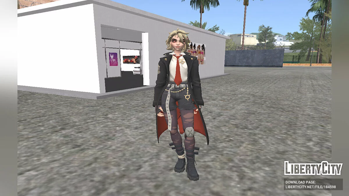 Joni The Red de Fortnite / GTA San Andreas