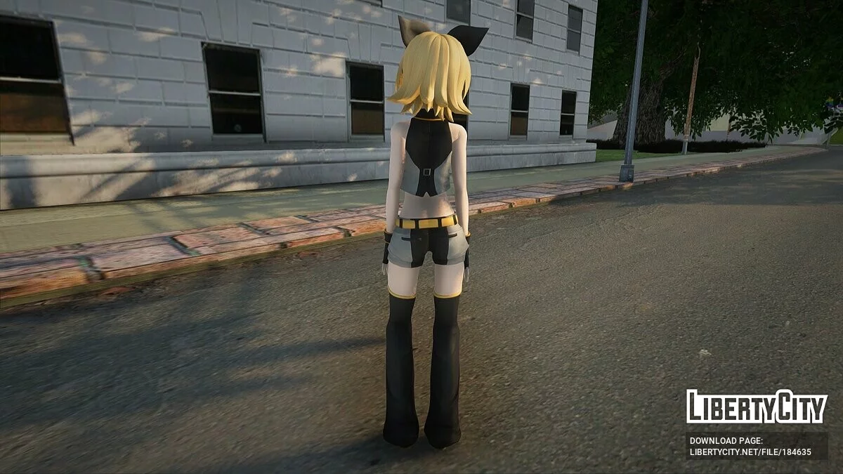 Kagamine Rin (Black Star) / GTA San Andreas