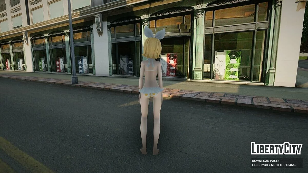 Kagamine Rin en maillot de bain / GTA San Andreas