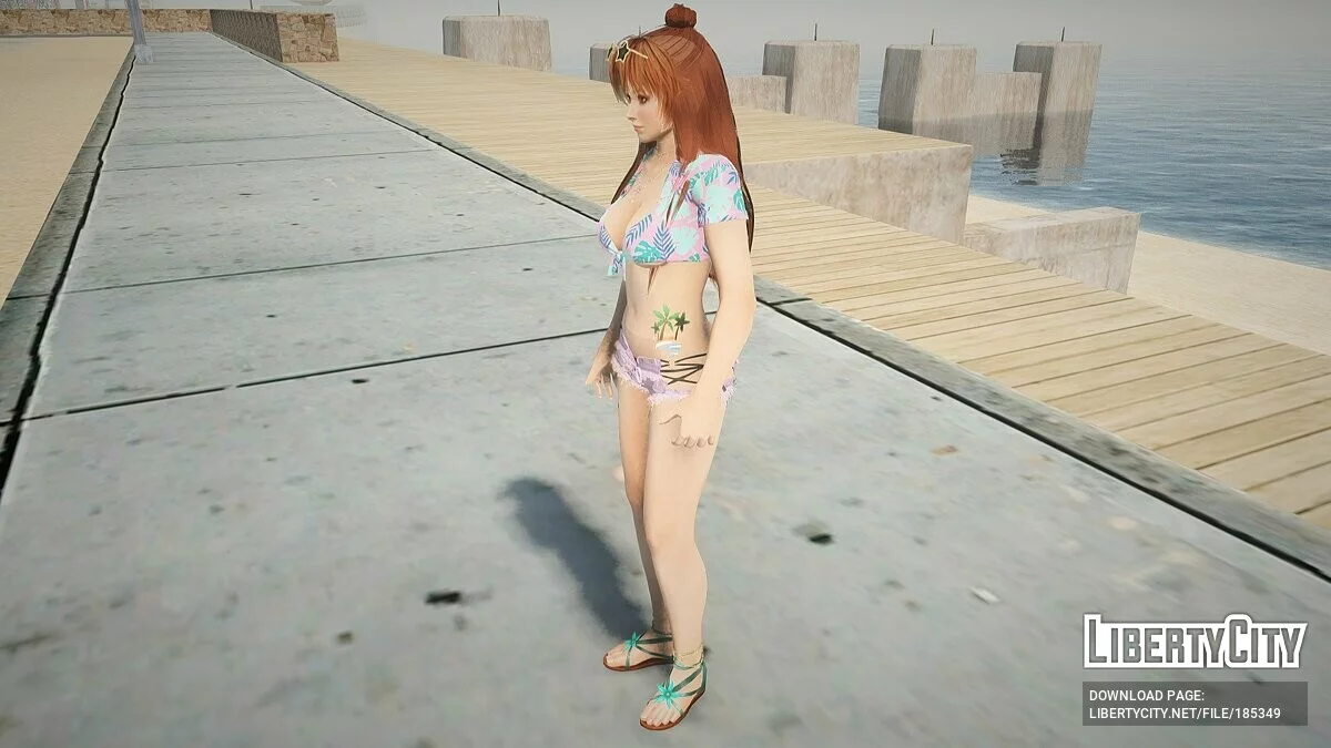 Kasumi en atuendo sexy / GTA San Andreas