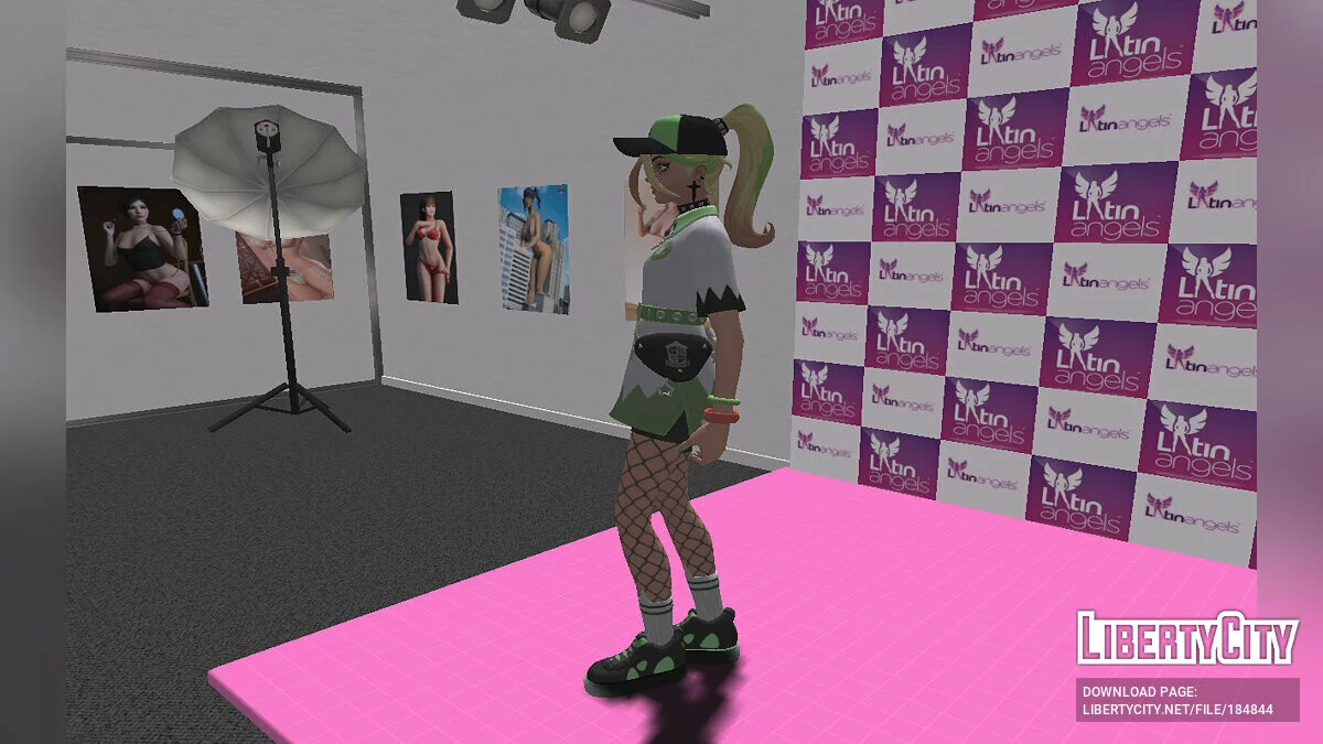 Helsie (barista) de Fortnite / GTA San Andreas