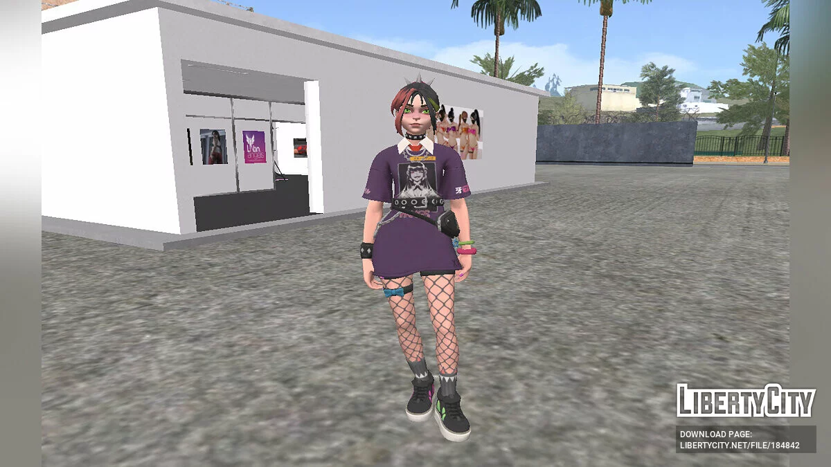 Halsey do Fortnite / GTA San Andreas