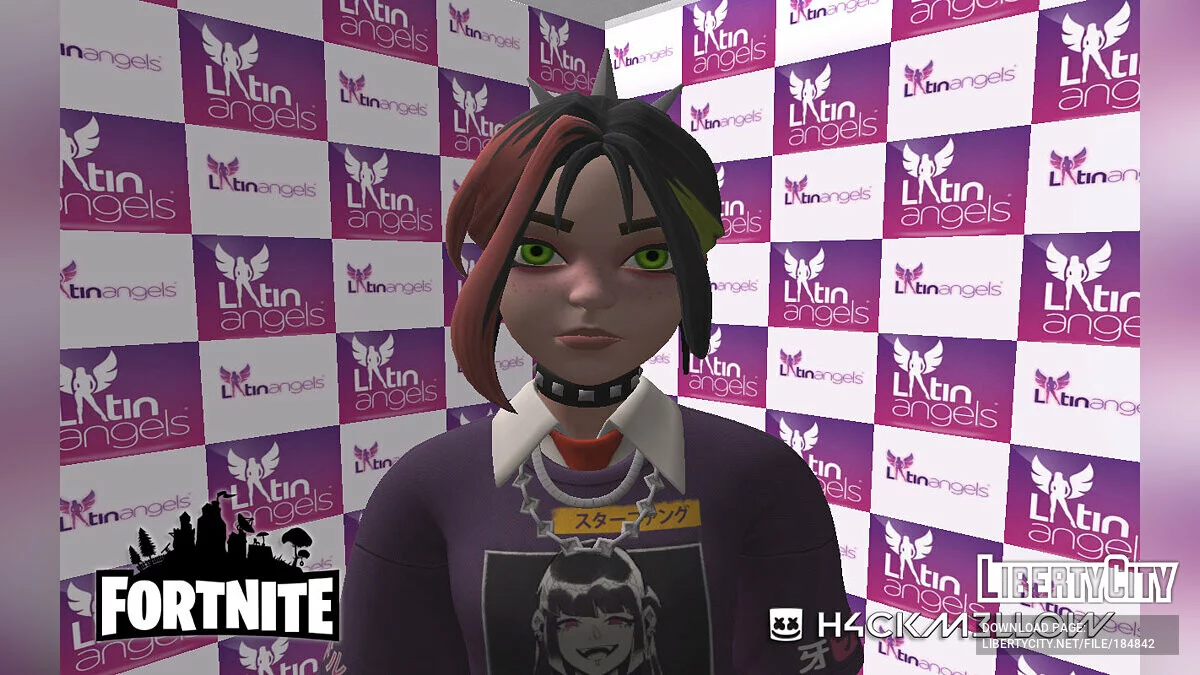 Halsey do Fortnite / GTA San Andreas