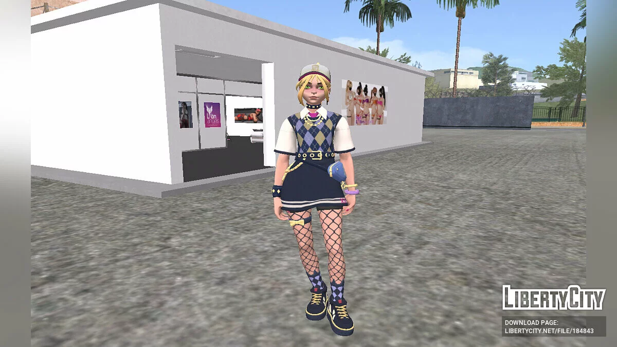 Helsie (président du club) de Fortnite / GTA San Andreas