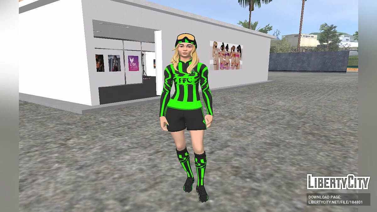 Chloe Kim FFC de Fortnite / GTA San Andreas