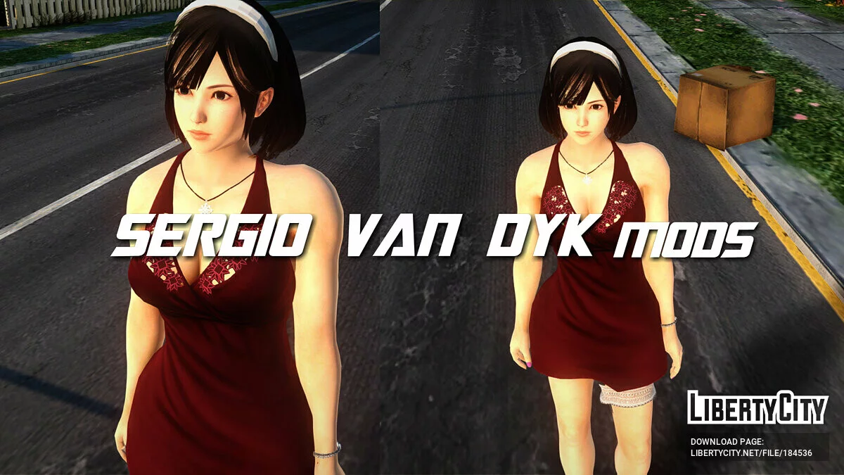Kokoro in Red Dress / GTA San Andreas