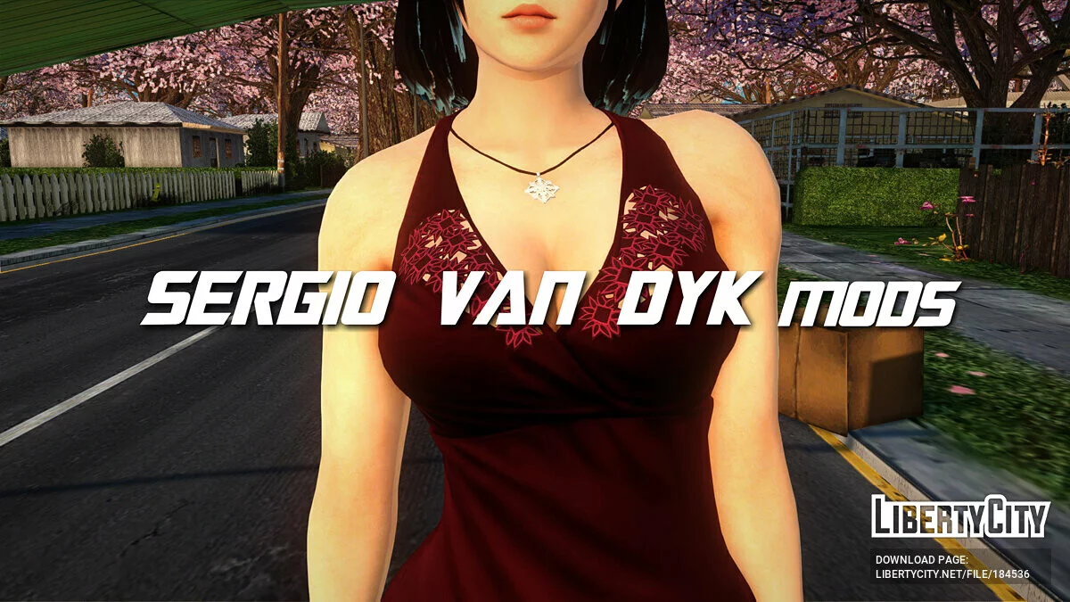 Kokoro in Red Dress / GTA San Andreas