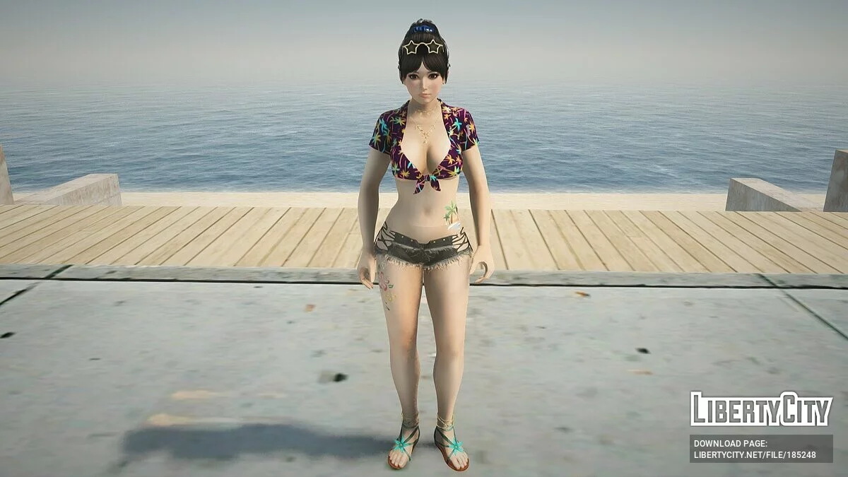 Kokoro en atuendo sexy / GTA San Andreas