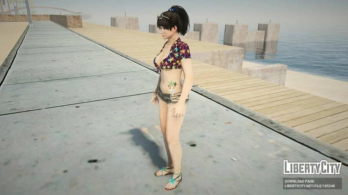 Kokoro en atuendo sexy / GTA San Andreas
