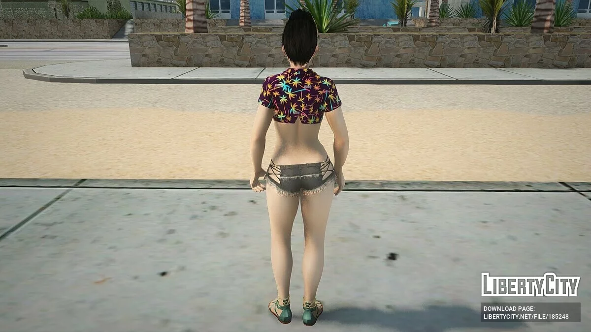 Kokoro en atuendo sexy / GTA San Andreas