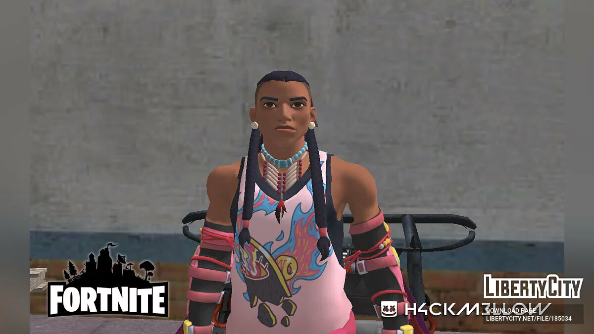 Massai aus Fortnite / GTA San Andreas