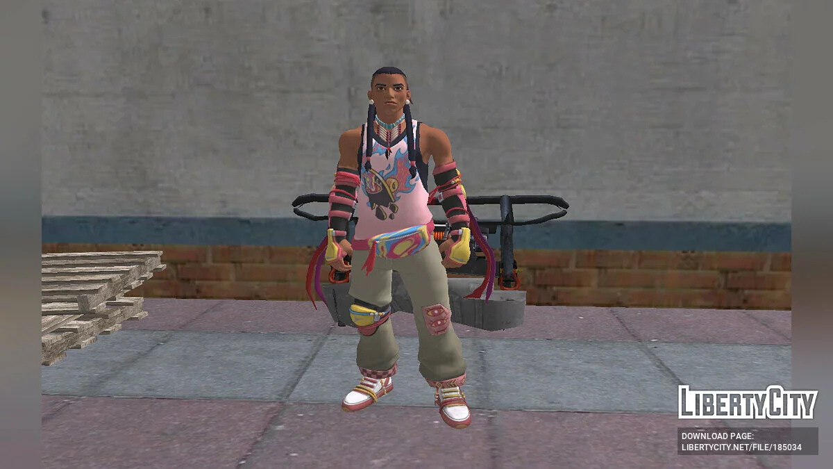 Massai aus Fortnite / GTA San Andreas