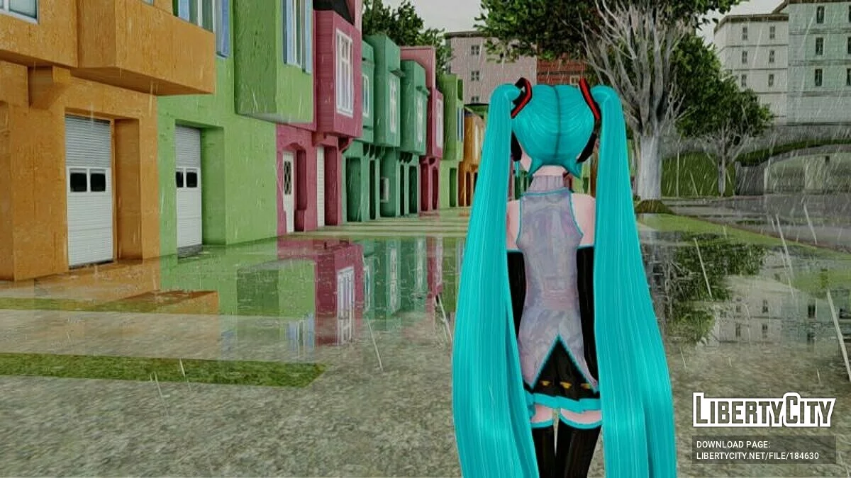 Miku Hatsune + Animasi Wajah / GTA San Andreas