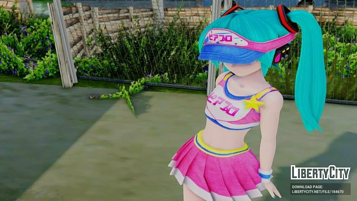 Miku Hatsune Cheerleader / GTA San Andreas
