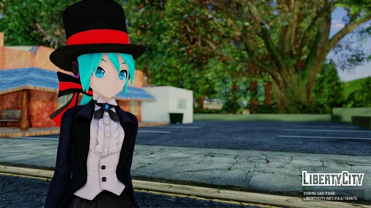 Miku Hatsune Magicien / GTA San Andreas