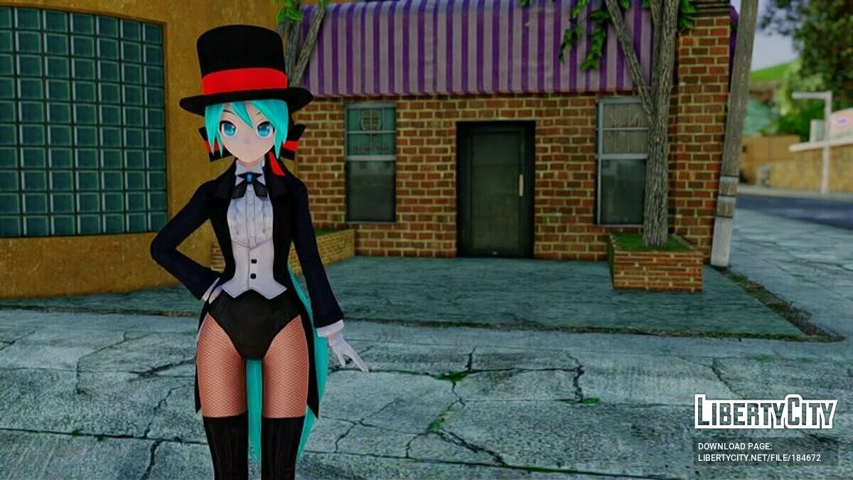 Miku Hatsune Magicien / GTA San Andreas