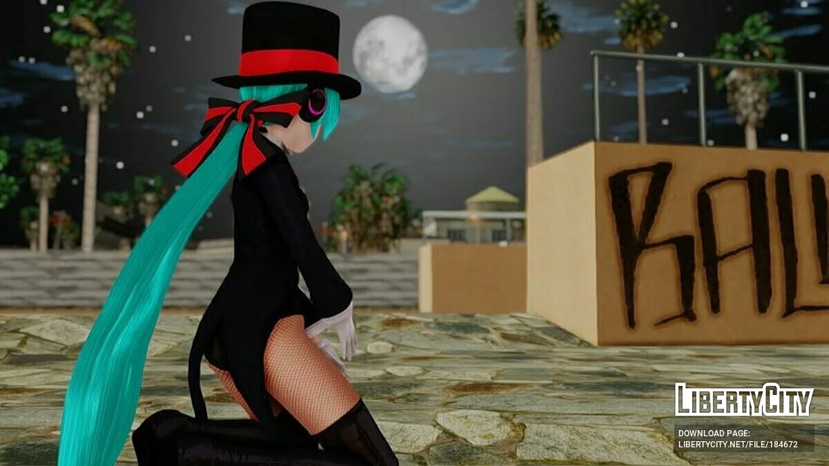 Miku Hatsune Magicien / GTA San Andreas