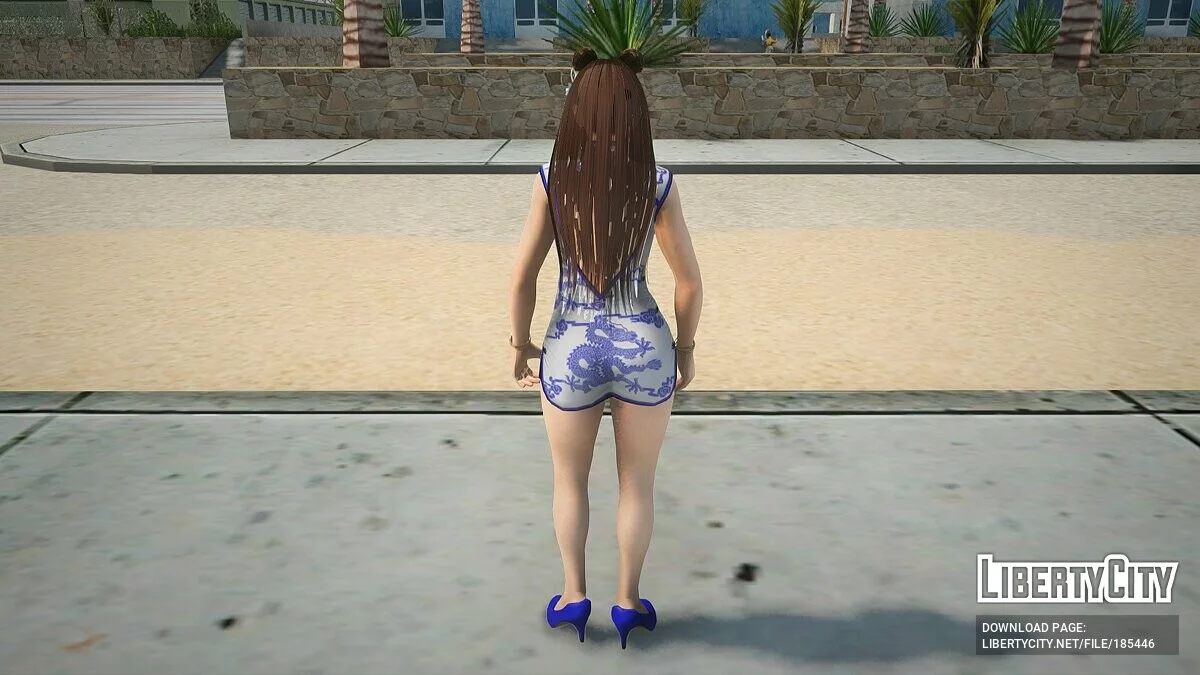Май Ширануї в сукні / GTA San Andreas