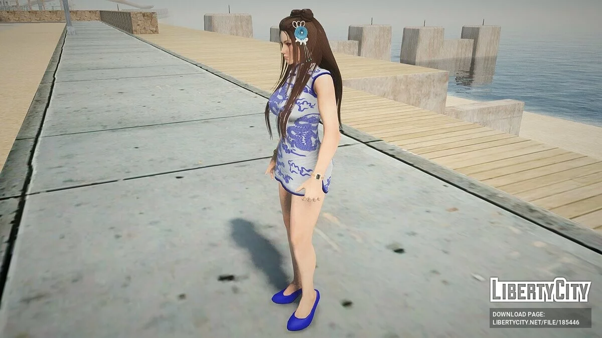 Май Ширануї в сукні / GTA San Andreas