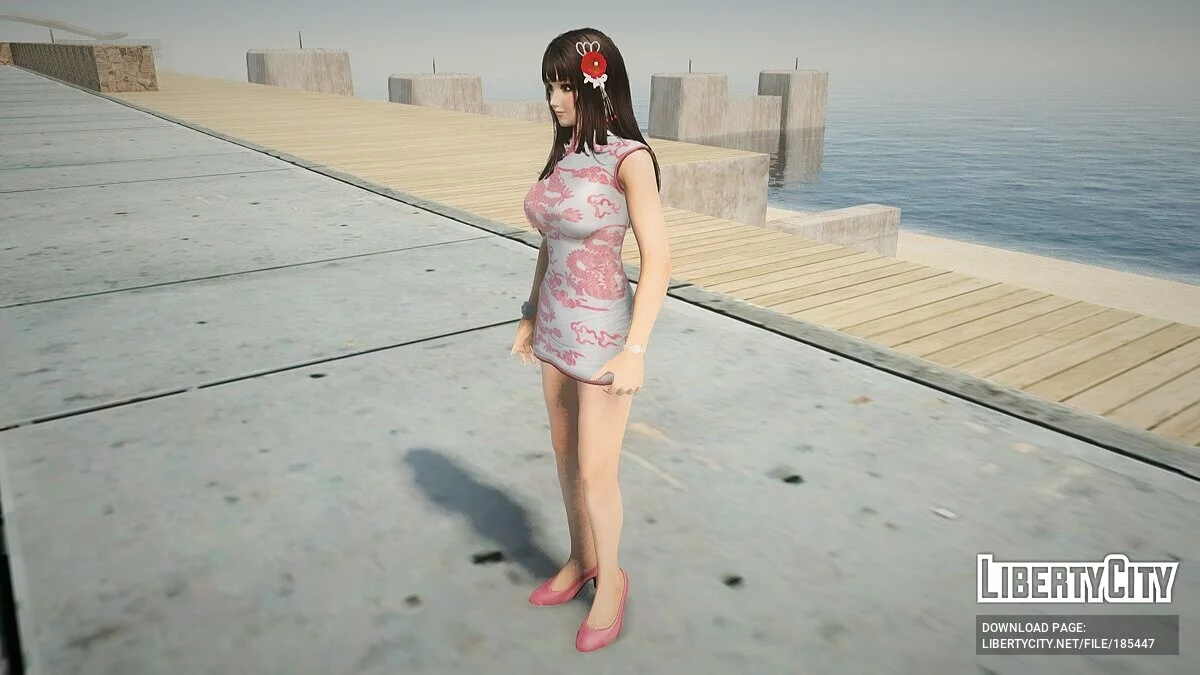 Наотора Лі в платті / GTA San Andreas