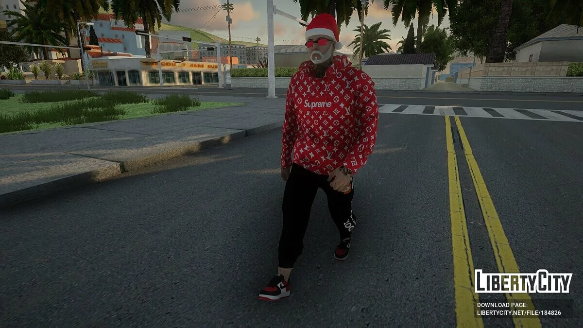Skin masculino de Natal / GTA San Andreas
