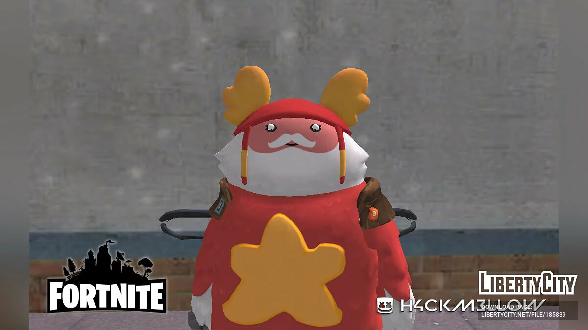 来自 Fortnite 的圣诞跳跳者 / GTA San Andreas