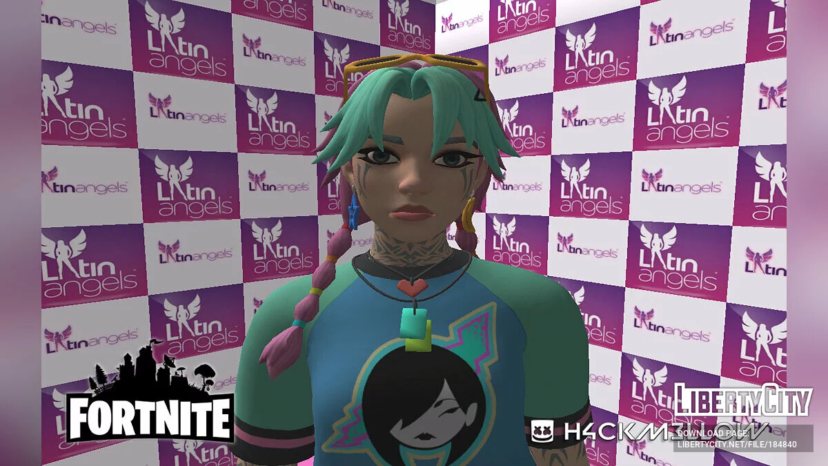 Selene de Fortnite / GTA San Andreas