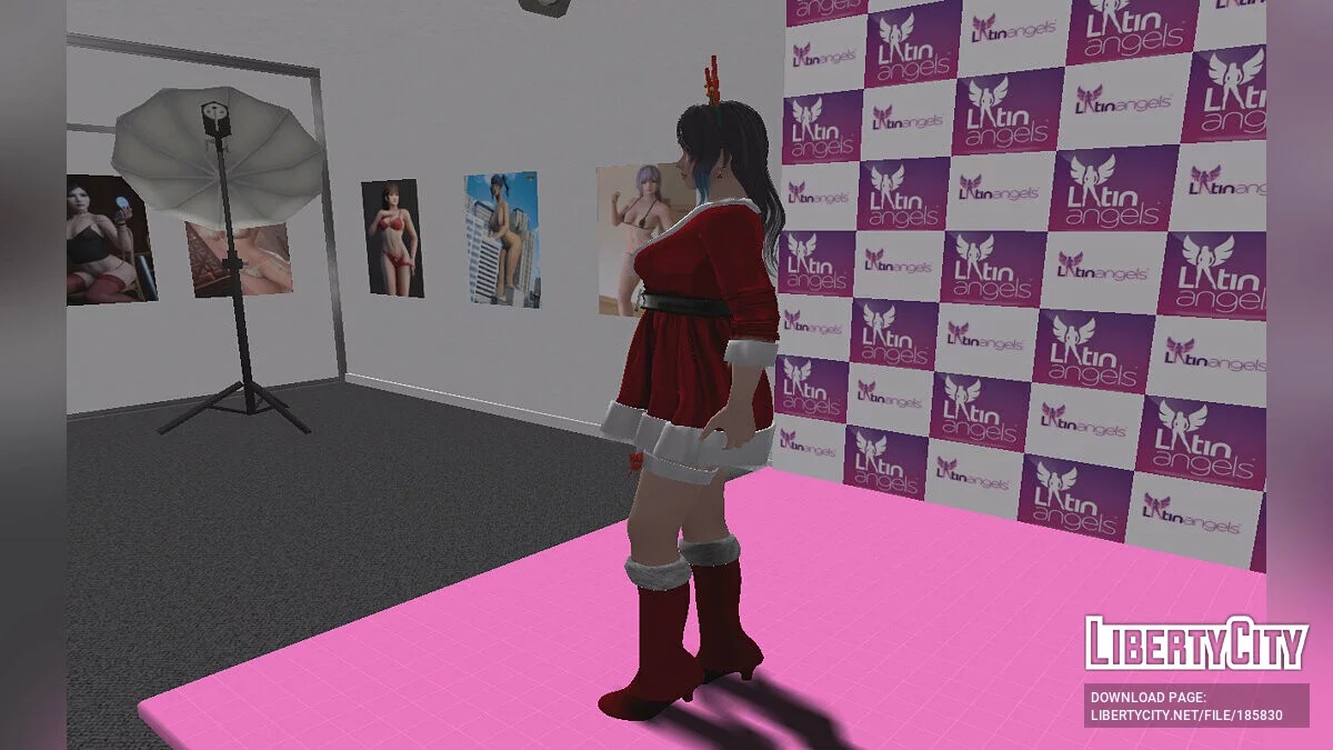 Shandy im Weihnachtskleid aus Dead or Alive / GTA San Andreas