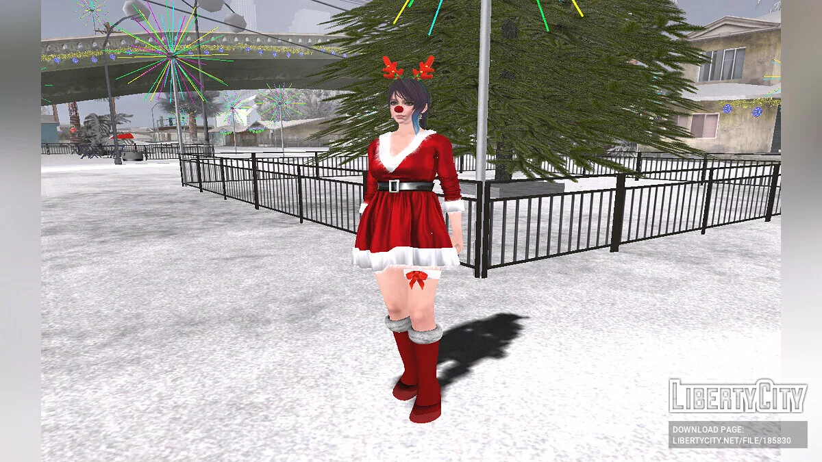 Shandy im Weihnachtskleid aus Dead or Alive / GTA San Andreas