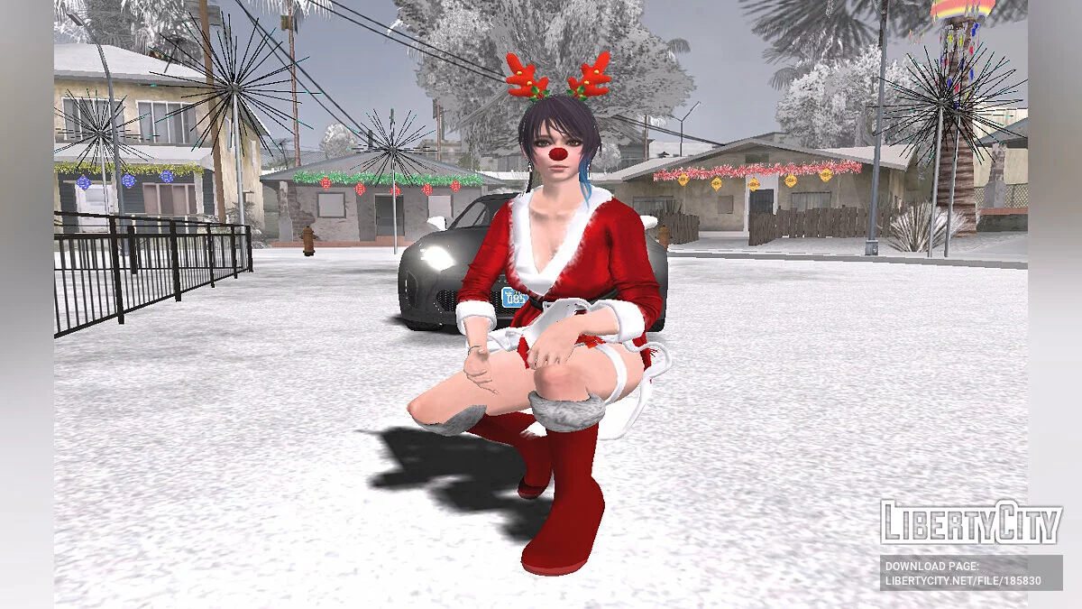 Shandy im Weihnachtskleid aus Dead or Alive / GTA San Andreas
