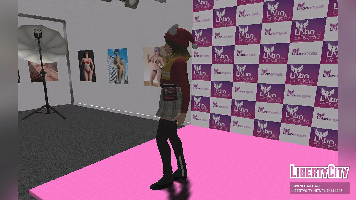 Skye (hiver) de Fortnite / GTA San Andreas