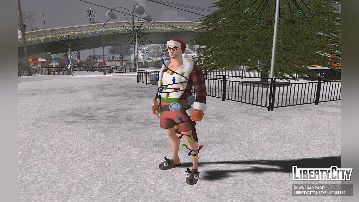 Ted aus Fortnite / GTA San Andreas