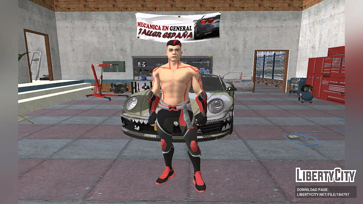 TheGrefg aus Fortnite / GTA San Andreas
