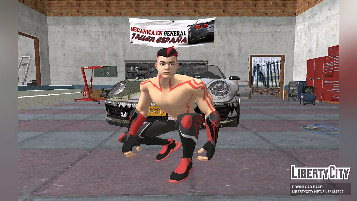 TheGrefg aus Fortnite / GTA San Andreas