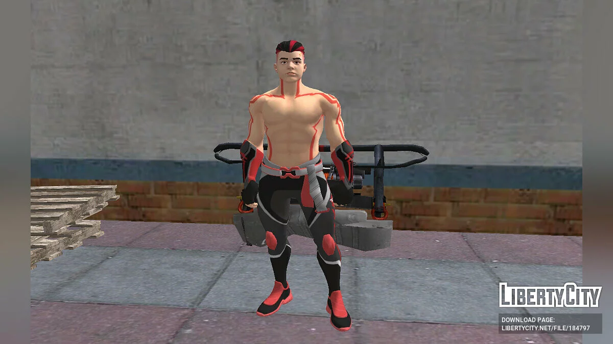 TheGrefg aus Fortnite / GTA San Andreas