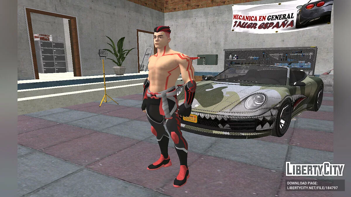 TheGrefg aus Fortnite / GTA San Andreas