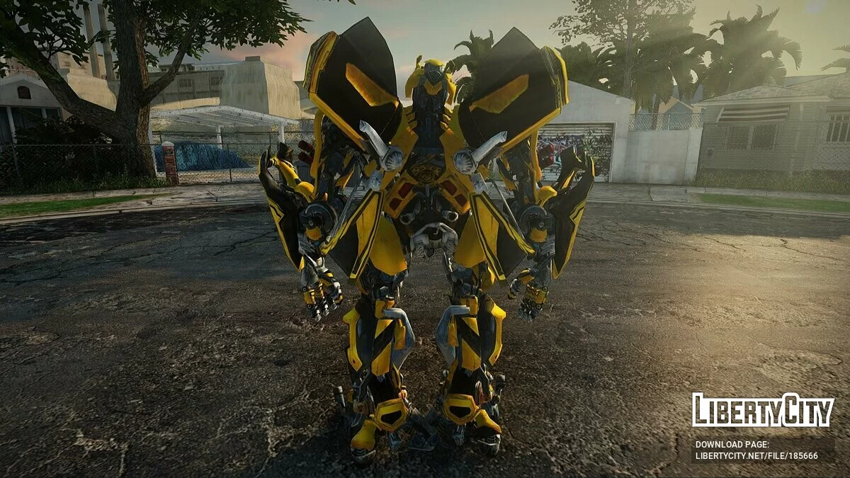 Transformers : Concept de Camaro Bumblebee 2006 / GTA San Andreas
