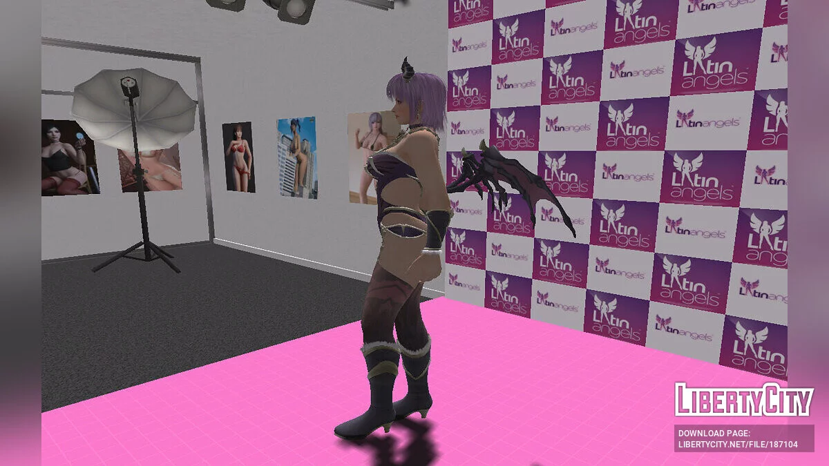 Ayane de DOAXVV (Reina de la Oscuridad) / GTA San Andreas