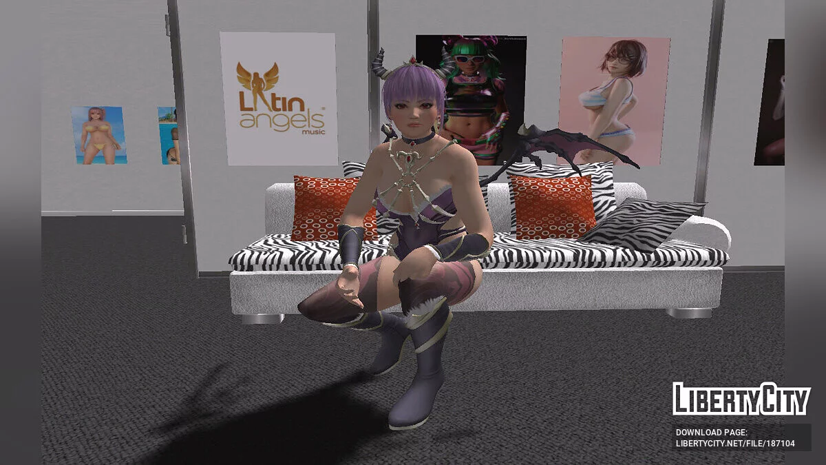 Ayane de DOAXVV (Reina de la Oscuridad) / GTA San Andreas
