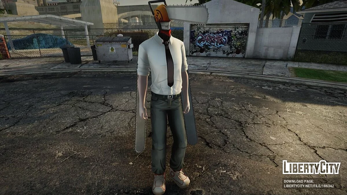 Людина-бензопила / GTA San Andreas