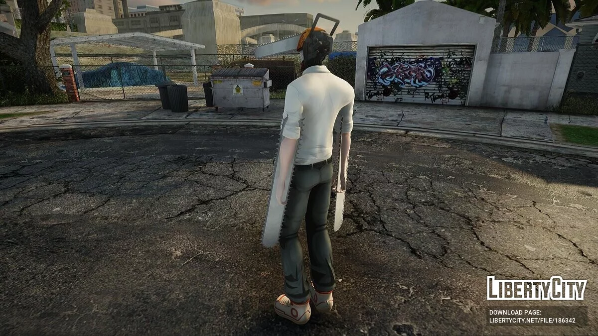 Людина-бензопила / GTA San Andreas