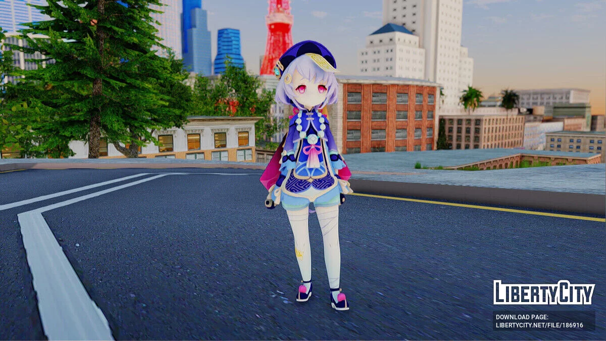 Qiqi de Genshin Impact / GTA San Andreas