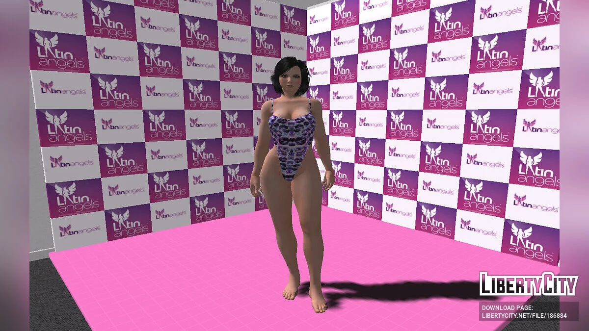 Jun Kazama de Tekken en maillot de bain / GTA San Andreas