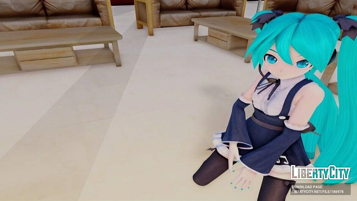 Hatsune Miku Gothic / GTA San Andreas