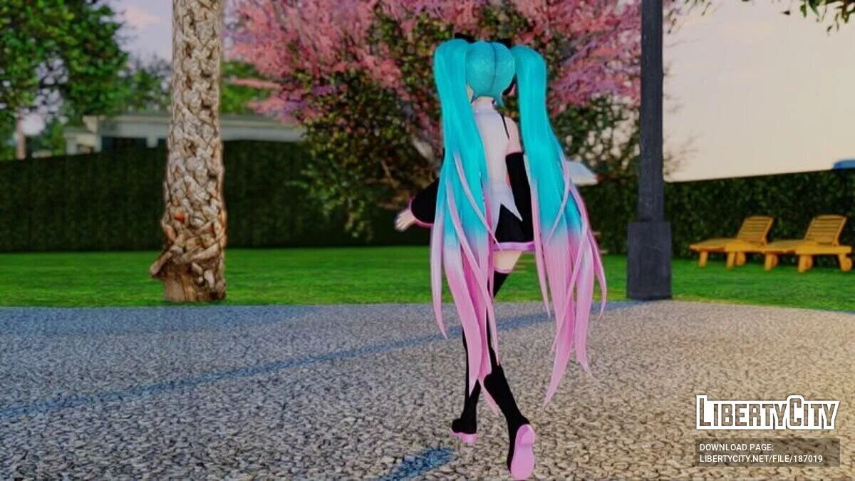 Hatsune Miku [З Днем народження] / GTA San Andreas