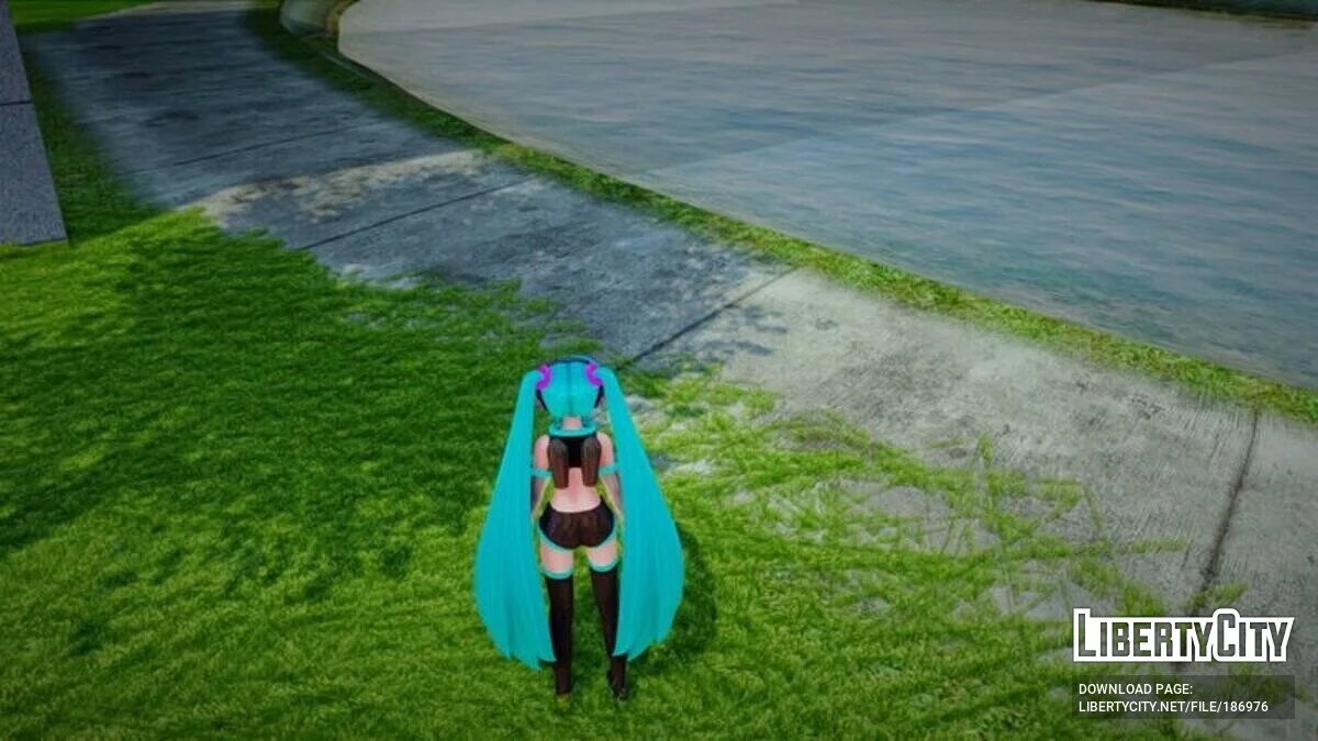 Hatsune Miku [Space Chanel 39] / GTA San Andreas