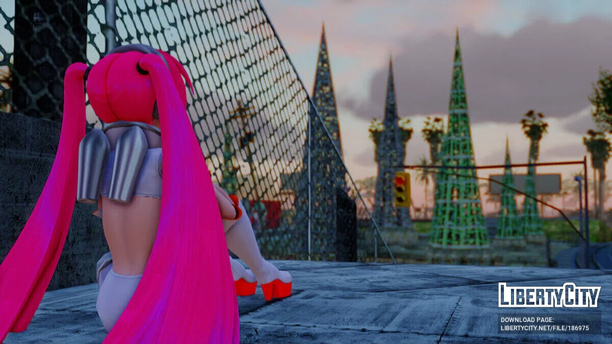 Hatsune Miku [Space Chanel 5] / GTA San Andreas