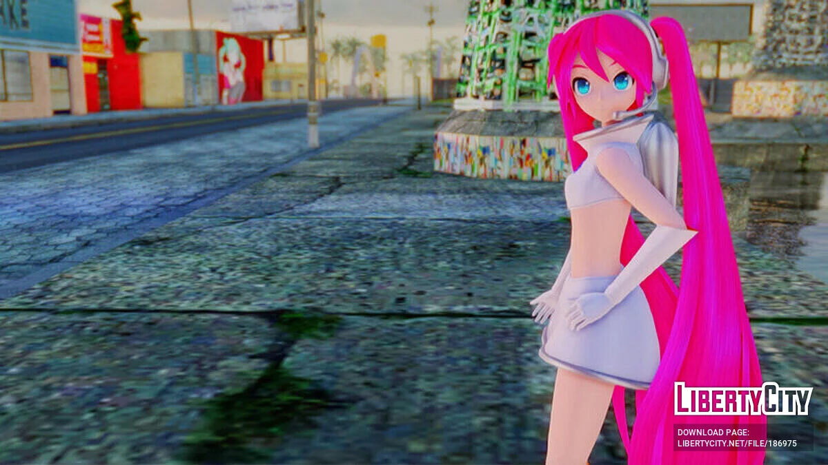 Hatsune Miku [Space Chanel 5] / GTA San Andreas